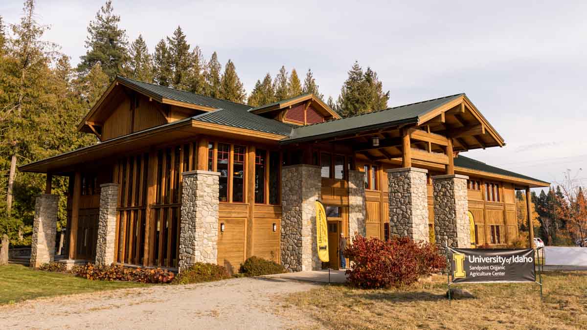 University of Idaho Sandpoint Organic Agriculture Center facility