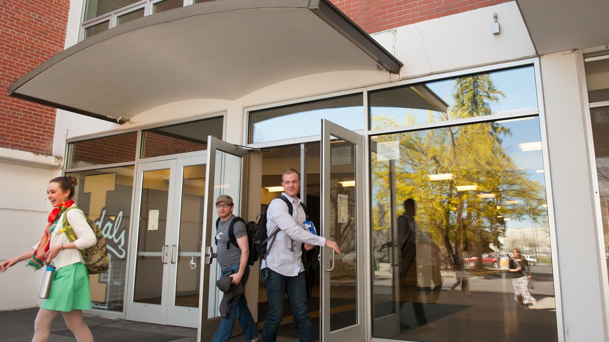 Bruce Pitman Center front entrance