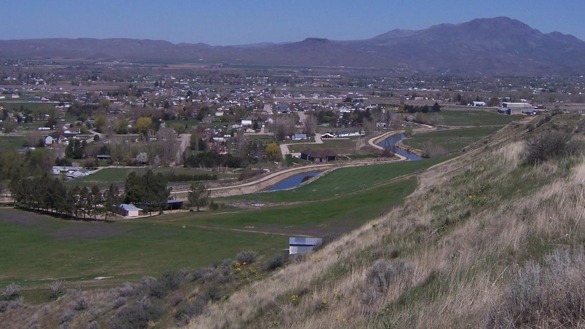 Gem County landscape